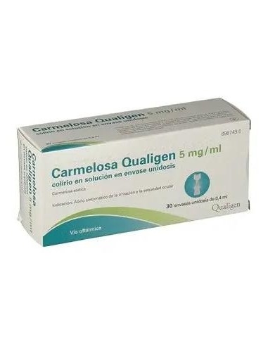 Carmelosa Qualigen Colirio 30 Unidosis