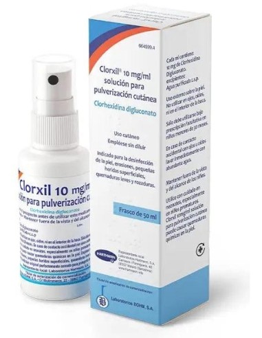 Clorxil Clorhexidina 1% 50 Ml