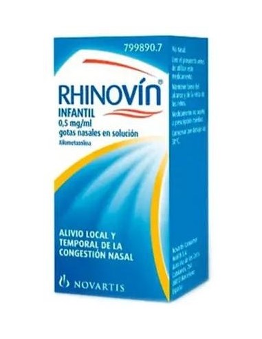 Rhinovin Infantil 0,5 Mg/Ml Gotas...