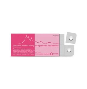 Cinfamar Infantil 25 Mg 10...