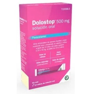 Dolostop 500 Mg Solución...