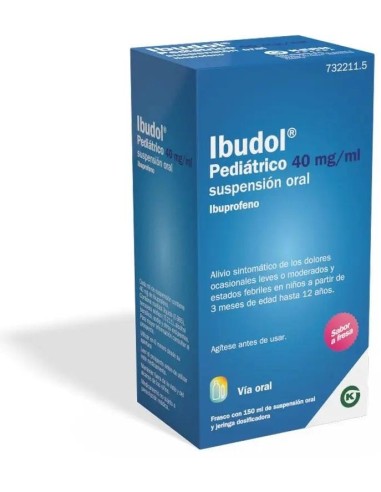Ibudol Pediátrico 40 Mg/Ml 150 Ml