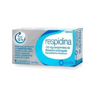 Respidina 120 Mg 14...