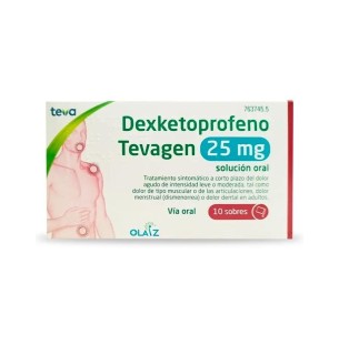 Dexketoprofeno Tevagen 25...