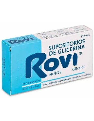 Rovi Supositorios Glicerina Niños 12... Rovi Supositorios Glicerina Niños 12...