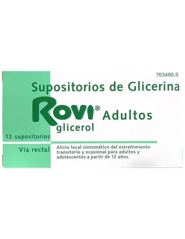 Rovi Supositorios Glicerina Adultos... Rovi Supositorios Glicerina Adultos...