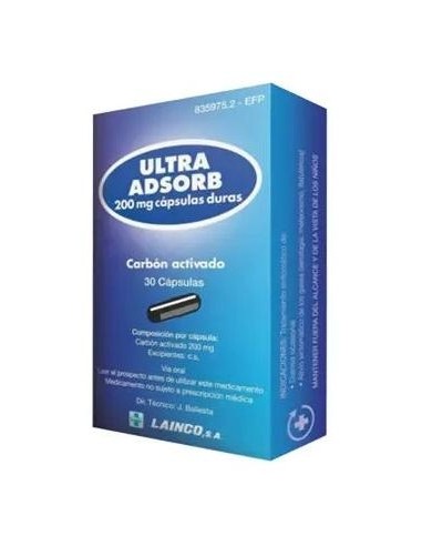 Ultra Adsorb 30 Cápsulas Ultra Adsorb 30 Cápsulas