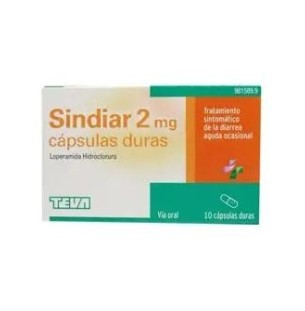 Sindiar 2 Mg 10 Cápsulas