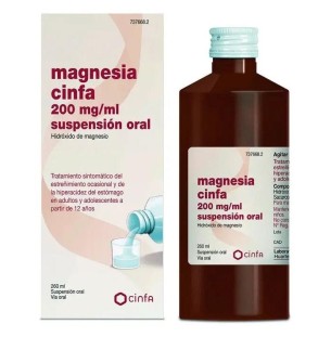 Magnesia Cinfa 200 Mg/Ml...