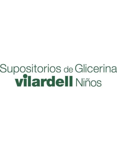 Supositorios Glicerina Vilardell Niños 18 Unidades