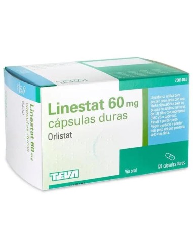 Linestat 60 Mg 120 Cápsulas Linestat 60 Mg 120 Cápsulas