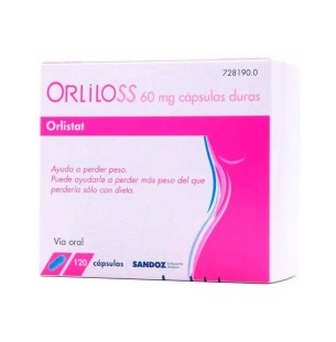 Orliloss 60 Mg 120 Cápsulas...