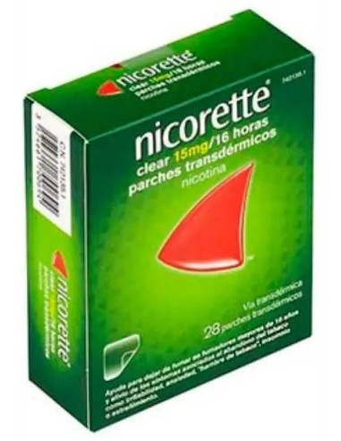 Nicorette Clear 15Mg 14 Parches... Nicorette Clear 15Mg 14 Parches...