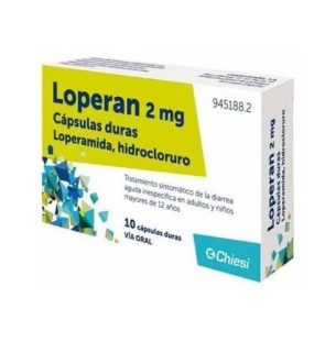 Loperan 2 Mg 10 Cápsulas