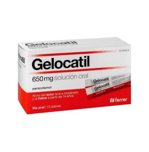 Gelocatil 650 Mg Solución...