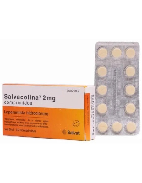 Salvacolina 2 Mg 12 Comprimidos