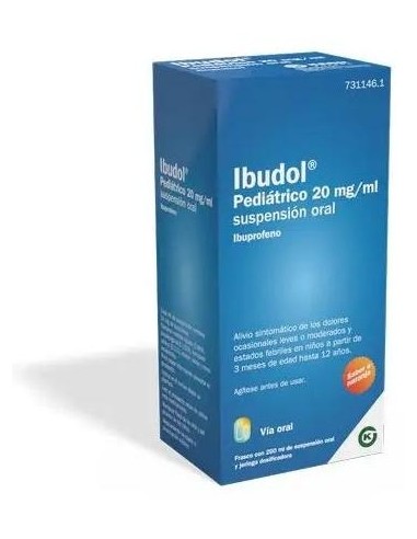 Ibudol Pediátrico 20 Mg/Ml Suspensión...