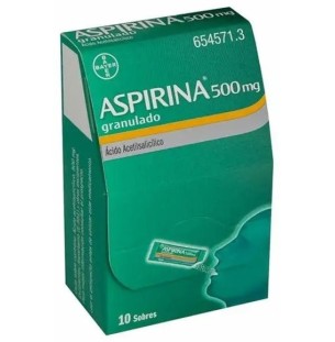 Aspirina Granulado 500 Mg...