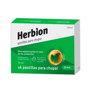 Herbion Pastillas 16 Pastillas