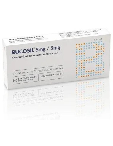 Bucosil 5 Mg Sabor Naranja