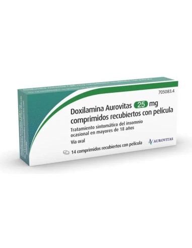 Doxilamina Aurovitas 25 Mg 14...
