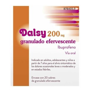 Dalsy 200 Mg 20 Sobres...