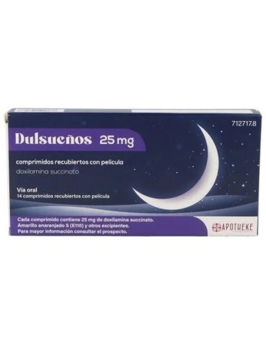 Dulsueños 25 Mg 14 Comprimidos... Dulsueños 25 Mg 14 Comprimidos...