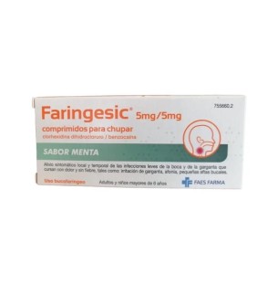 Faringesic 20 Comprimidos