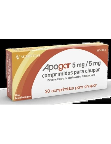 Apogar 20 Comprimidos