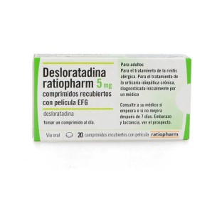 Desloratadina Ratiopharm 5...