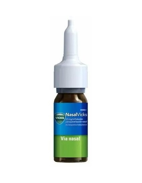 Nasalvicks 05 Mg/Ml Pulverización Nasal 15 Ml