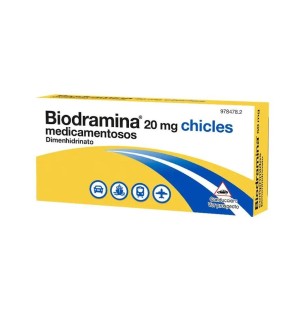 Biodramina 20 Mg 12 Chicles...