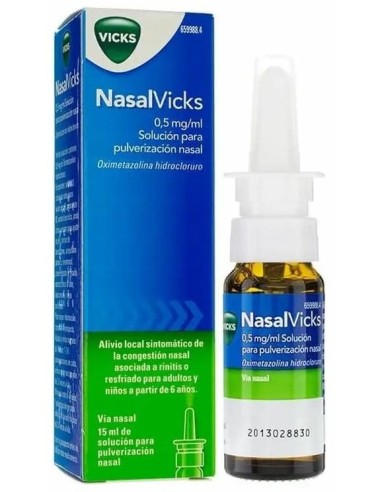 Nasalvicks 05 Mg/Ml Pulverización...