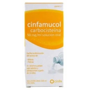 Cinfamucol Carbocisteína 50...