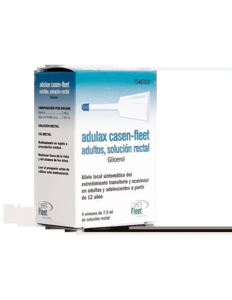 Adulax 7,5 g Solución Rectal 4 Enemas de 7,5 ml