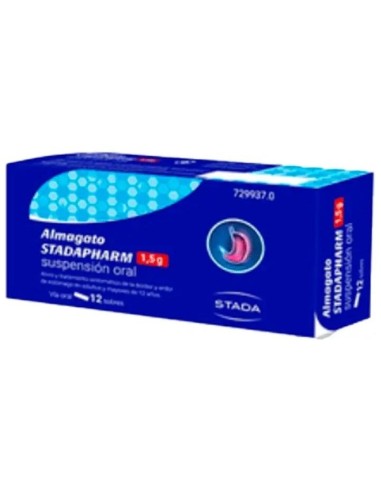 Almagato Stadapharm Gel 1.5 G 12 Sobres
