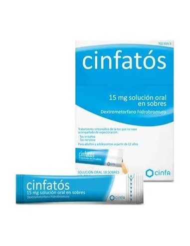 Cinfatós 15 Mg Solución Oral 18 Sobres Cinfatós 15 Mg Solución Oral 18 Sobres