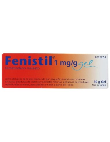 Fenistil Gel Tópico 30 Gr Fenistil Gel Tópico 30 Gr