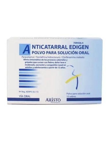 Anticatarral Edigen 10 Sobres