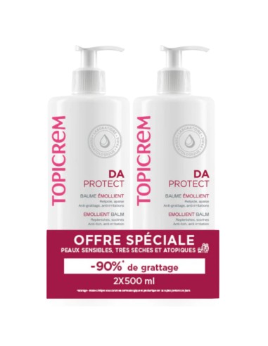 Topicrem DA Bálsamo Emoliente 2x500 ml