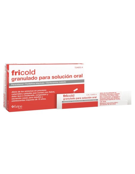 Fricold granulado para solución oral 10 sobres