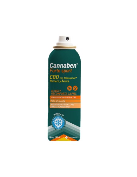 CannafaesForte Sport Spray Efecto Frío 150 ml