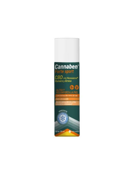 CannafaesForte Sport Spray Efecto Frío 150 ml