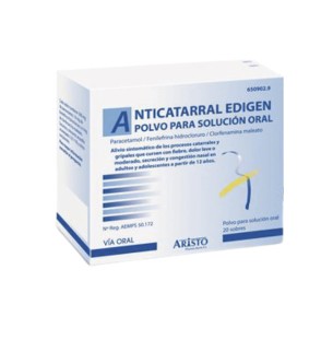 Anticatarral Edigen 10 Sobres