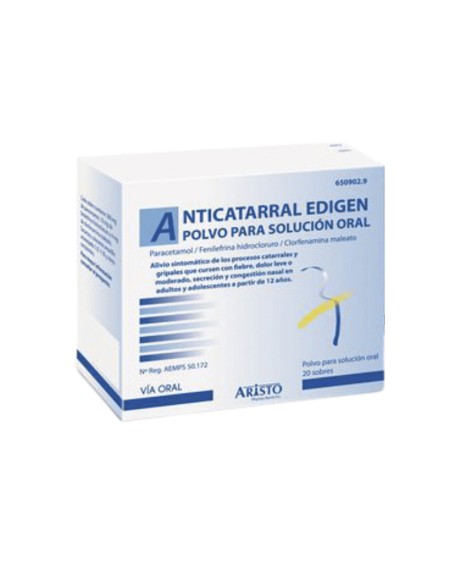 Anticatarral Edigen 10 Sobres