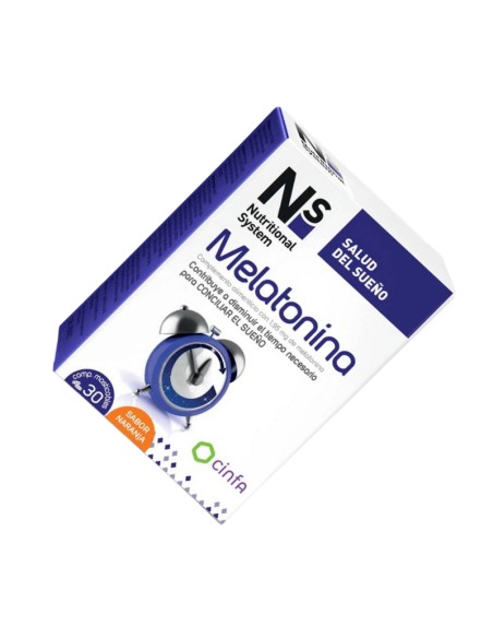 NS Melatonina 1.95 mg 30 comprimidos masticables