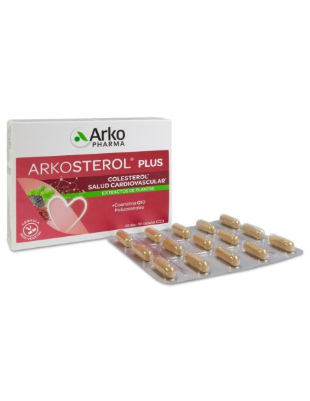 Arkosterol Plus CoQ10 30 cápsulas