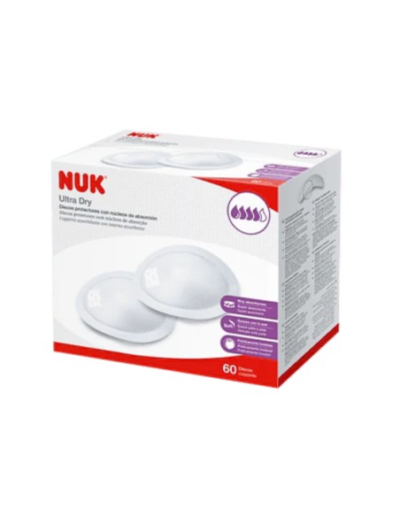 Nuk Discos Protectores Ultra DryComfort 60 unidades