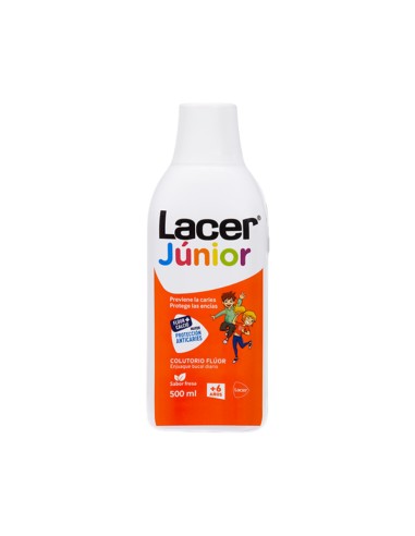 Lacer Junior Colutorio Flúor de Uso... Lacer Junior Colutorio Flúor de Uso...