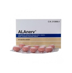 ALAnerv 920 mg 20 cápsulas